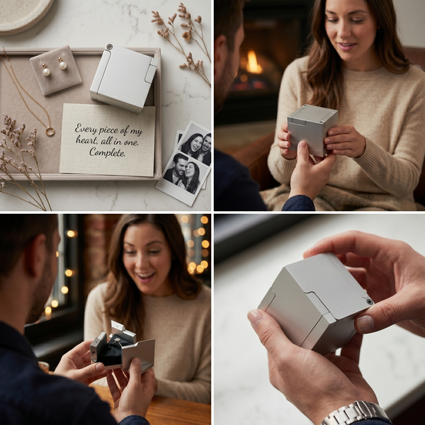 Everyes Ring Box ( Silver )