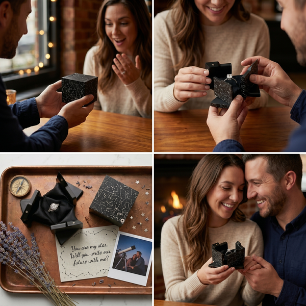Everyes Ring Box ( Star Black )